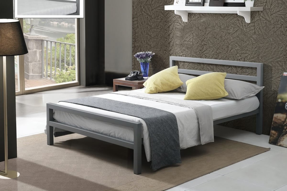 city mattress metal bed frame