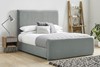 Kornelia Fabric High Footend Bed Frame