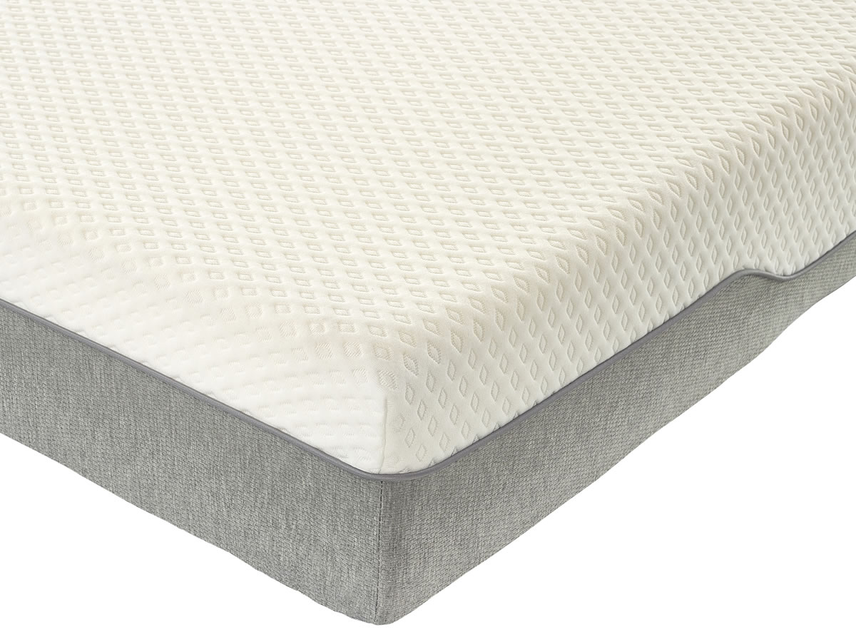 View Reflex highdensity responsive foam mattress that provides good spinal alignment and good supportive bodyshaping performance and zero partner disturb information