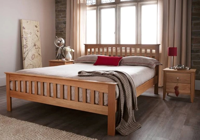 Windsor Oak Bed Frame