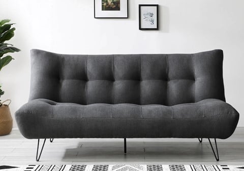 Lux Sofa Bed - Grey 