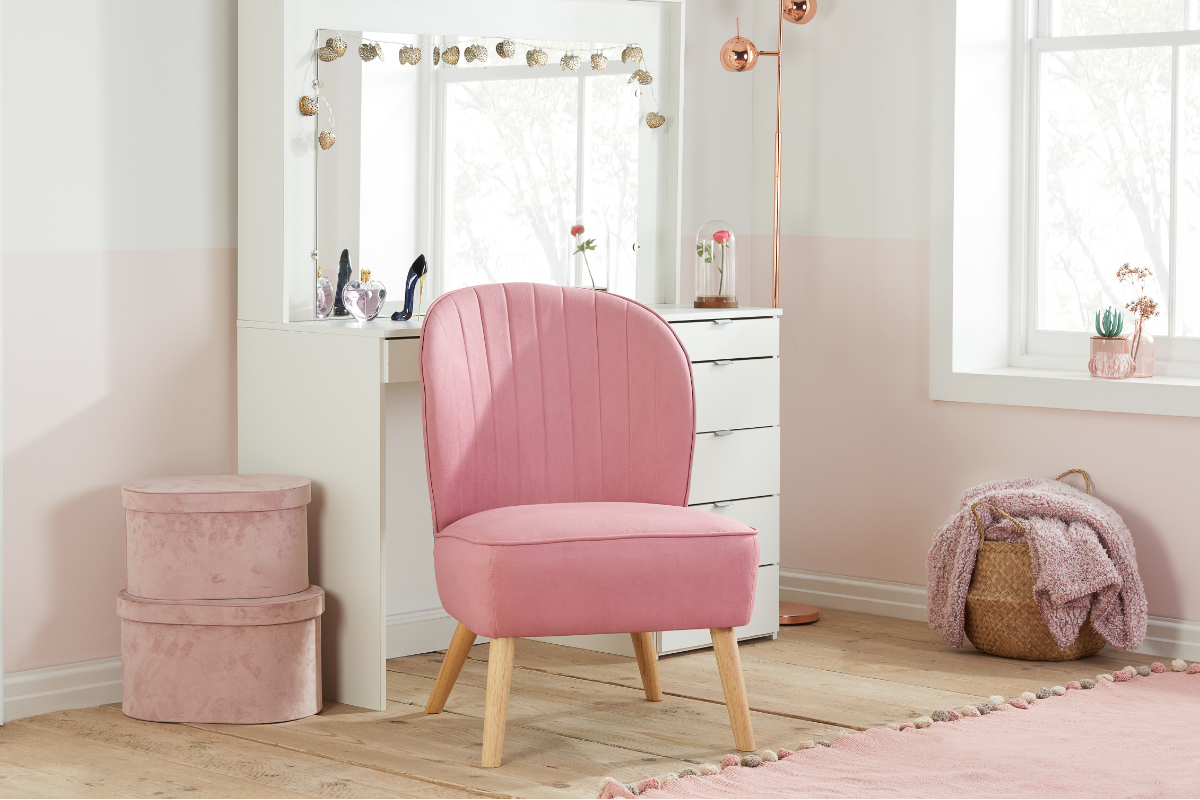 View Disney Princess Pink Fabric Childrens Accent Occasional Chair Features Iconic Bell Ariel Mulan Cinderella Deeply Padded Stitched Backrest information