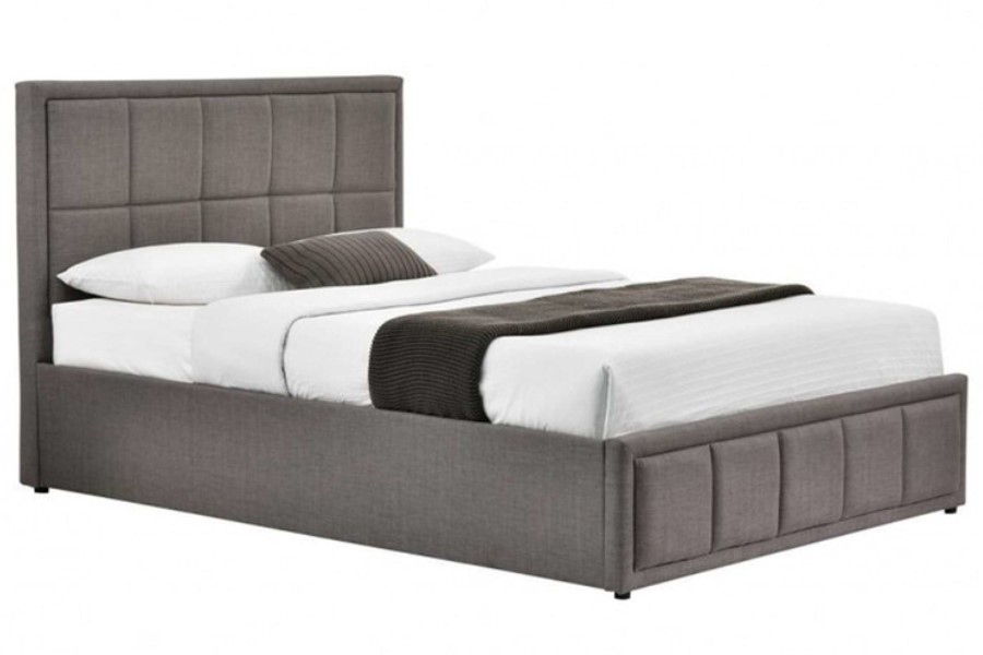 Hannover Fabric Ottoman Storage Bed Frame