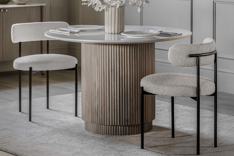 Marmo Round Dining Table