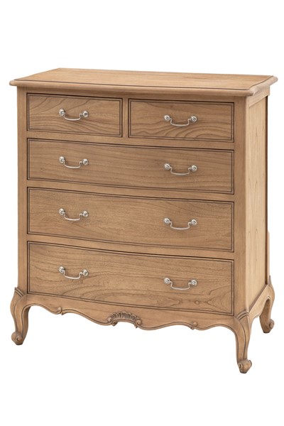 Chic 5 Drawer Chest