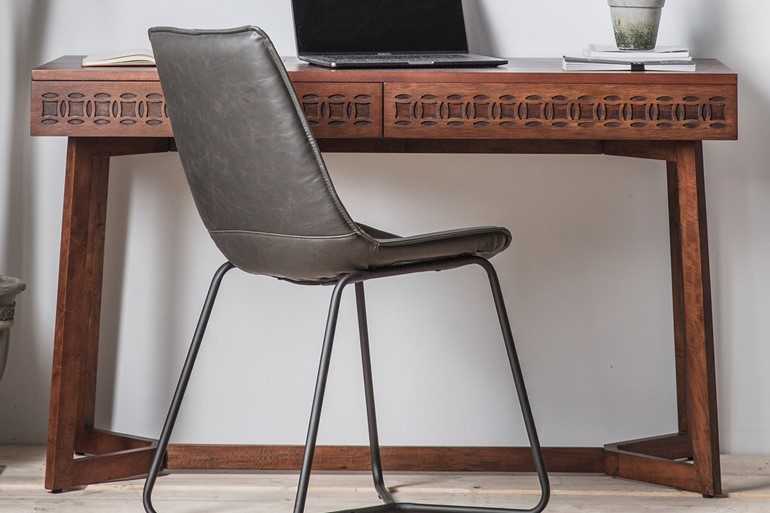 Boho 2 Drawer Desk