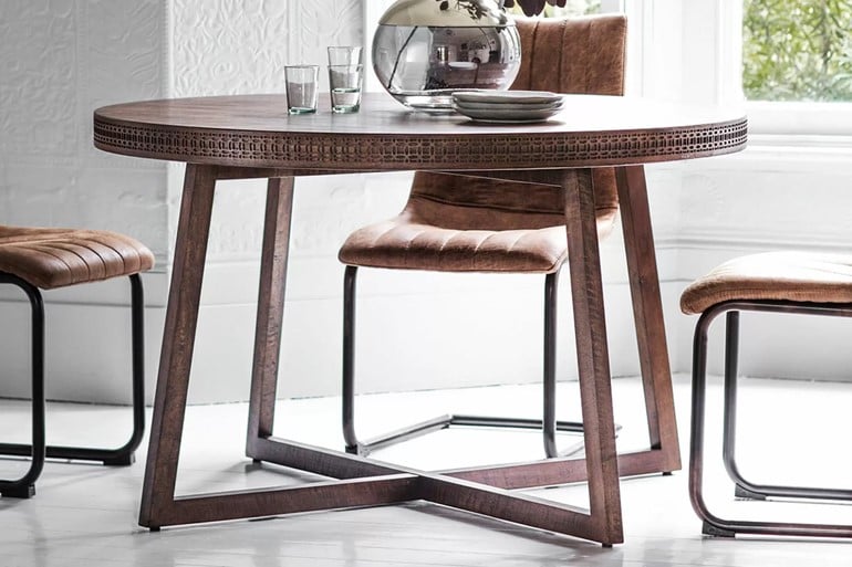 Boho Round Dining Table