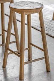 Hatfield Natural Stool