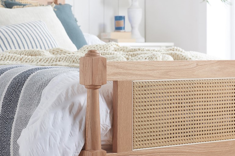 Geneva Rattan Bed