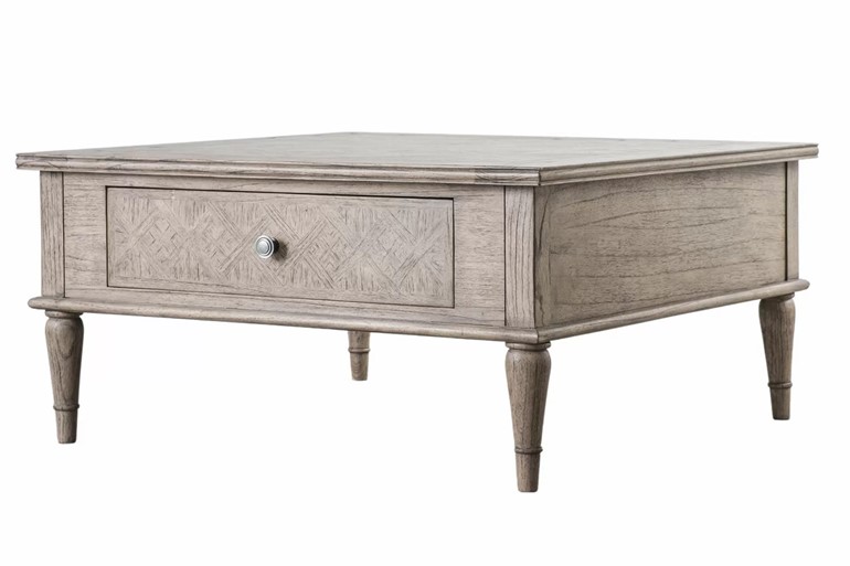 Mustique Square 2 Drawer Coffee Table