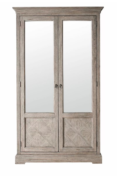 Mustique 2 Door Mirrored Wardrobe