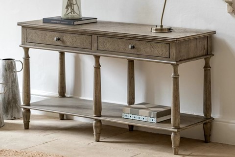 Mustique 2 Drawer Console Table