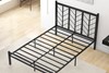 Herringbone Metal Bed Frame