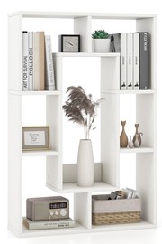 Maysville White Bookcase