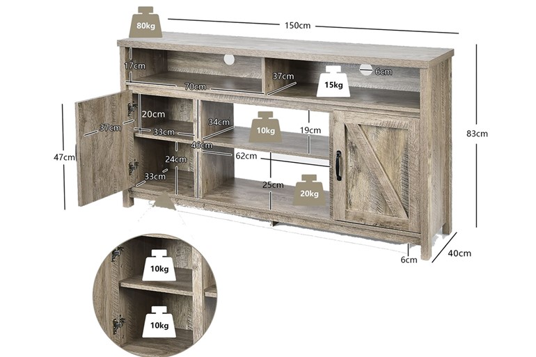 Baraboo TV Stand