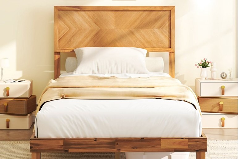 Mia Wooden Bed Frame