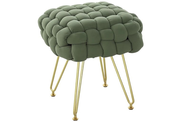 Roselle Footstool