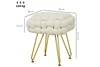 Roselle Footstool