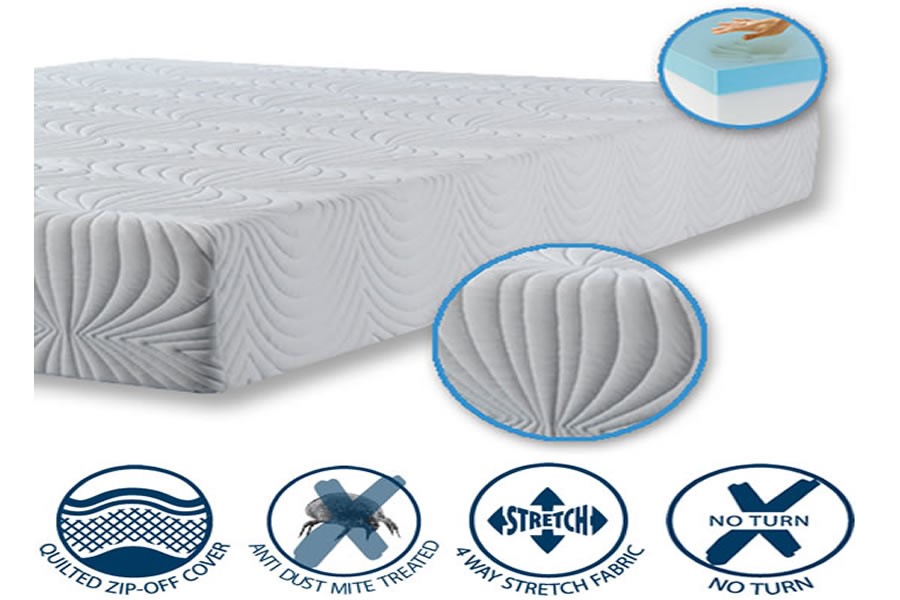 cool flex memory foam mattress