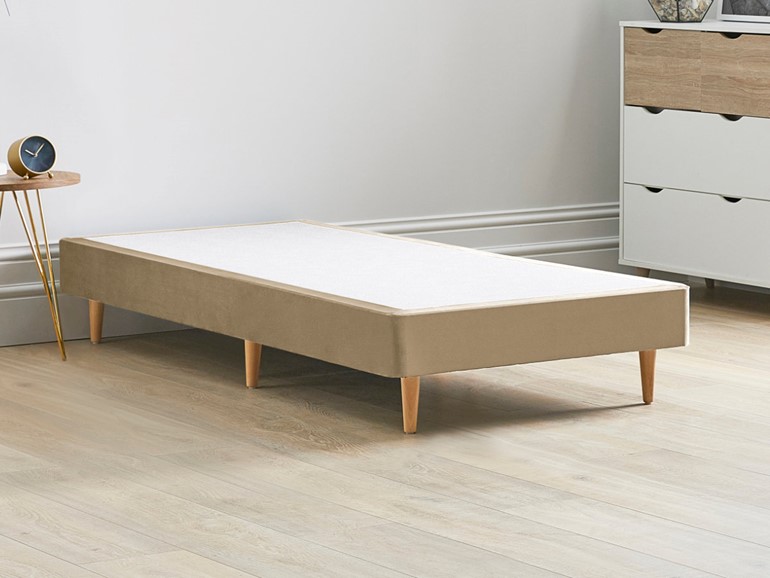 Divan Bed Base On Wooden Legs