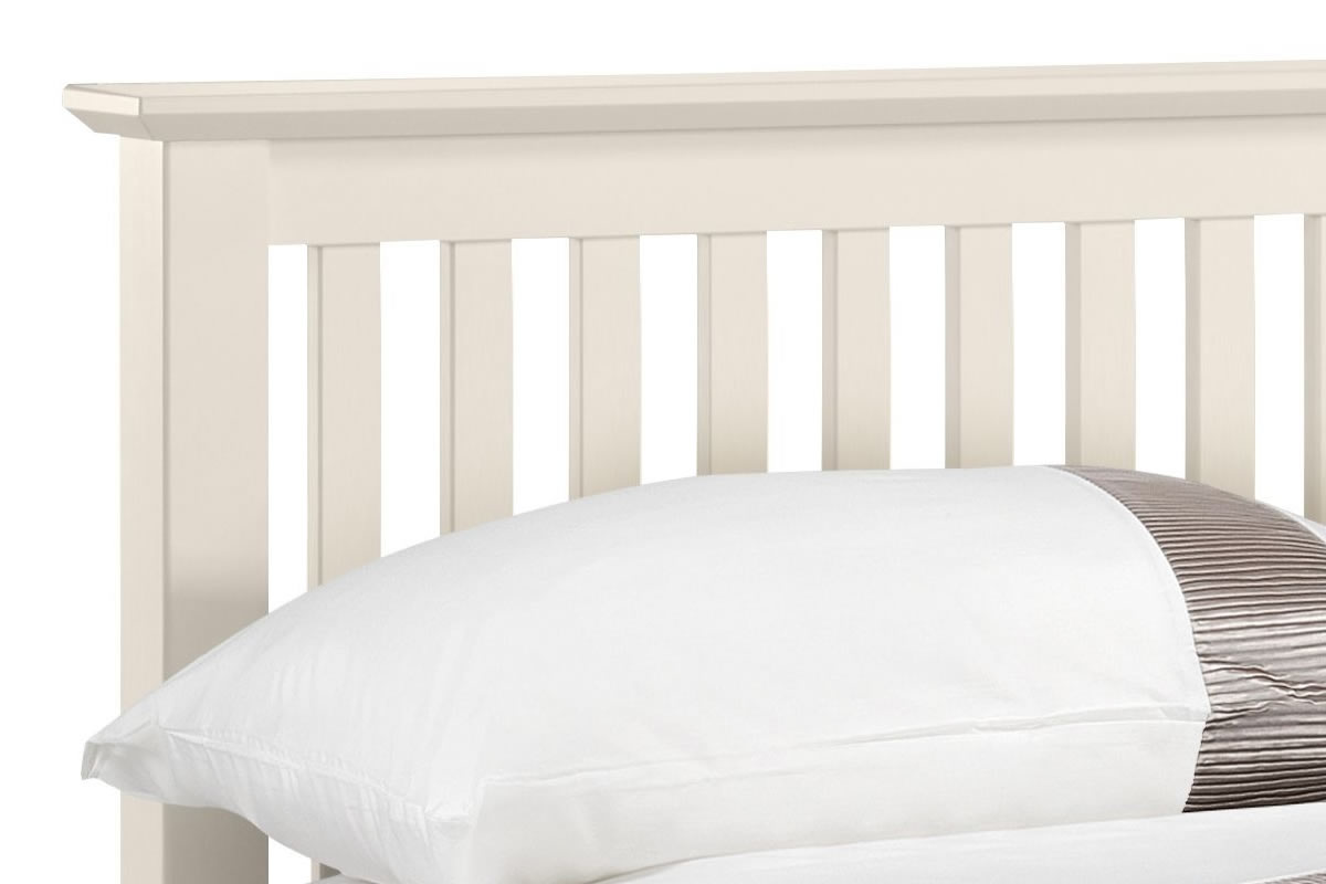 White aesthetic bed deals frames