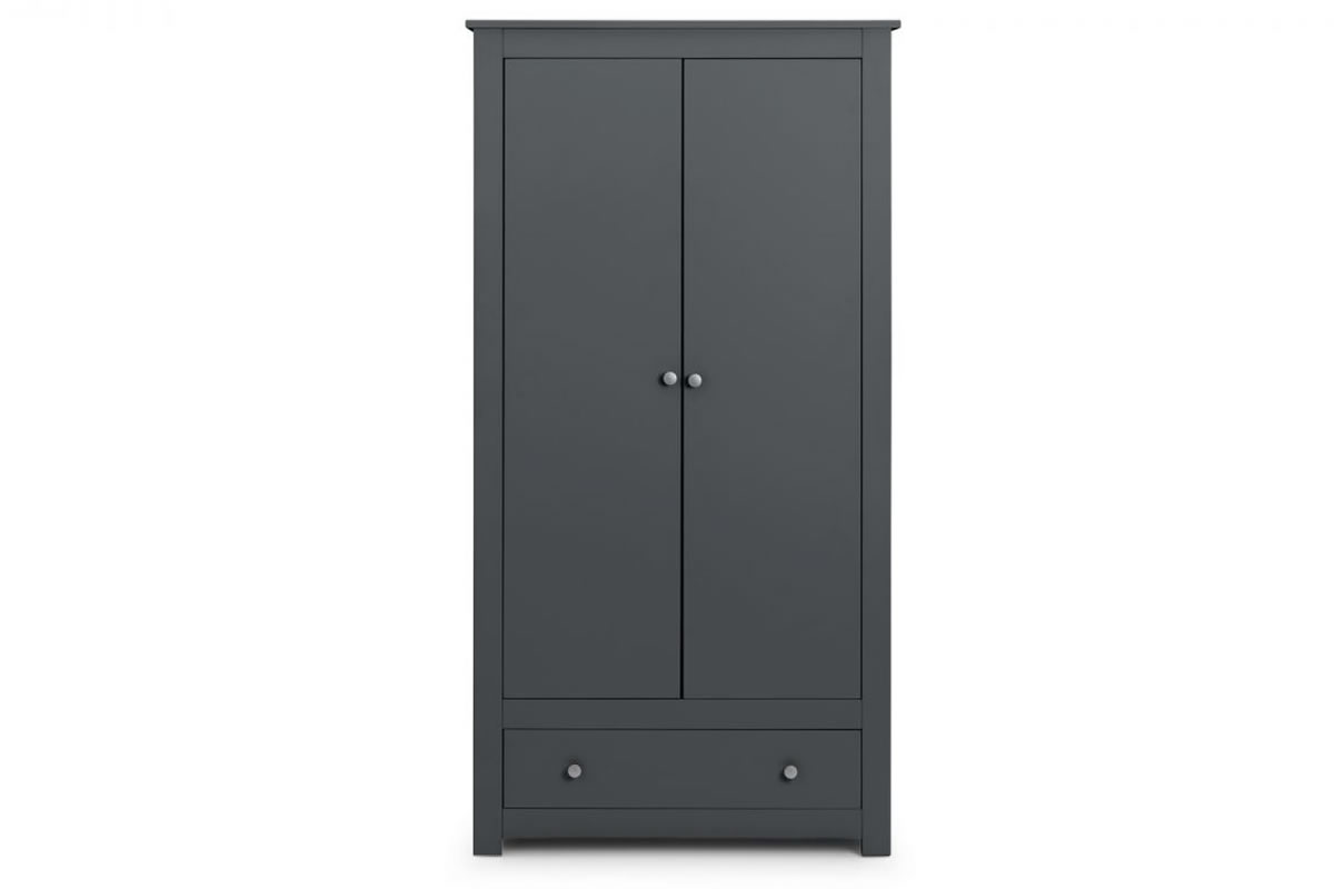 View Two Door One Drawer Combination Wardrobe 3 Finishes Radley information